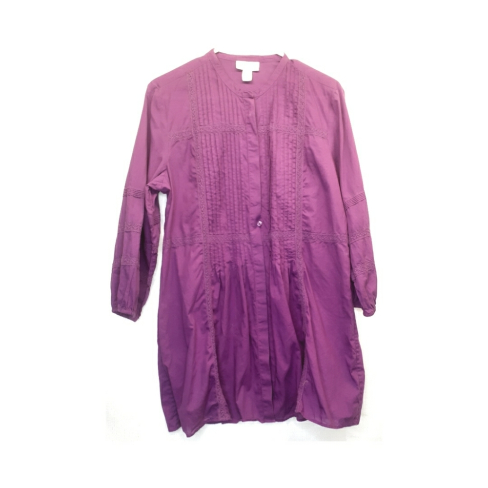 chico's longsleeve button down blouse